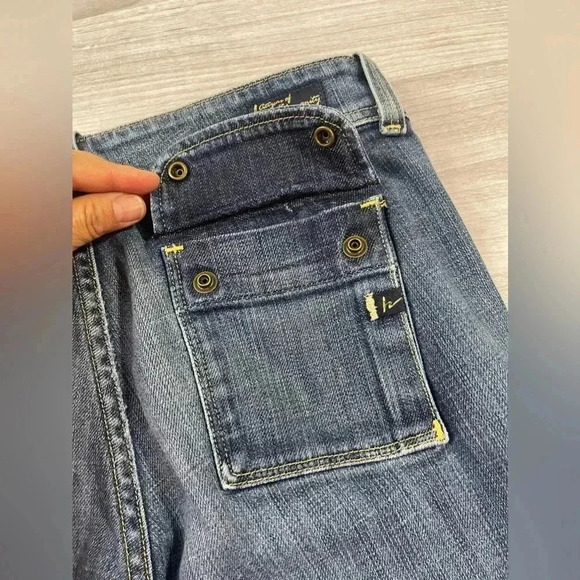 Citizens of Humanity Y2K Low Rise Flare Medium Wash Blue Jeans size 29 - Picture 10 of 16